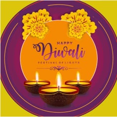 Happy Diwali Festival Greetings Card Invitation Free Vector Vector File