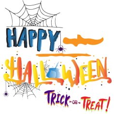 Happy Halloween Party Design Elements Sketch Free Vector