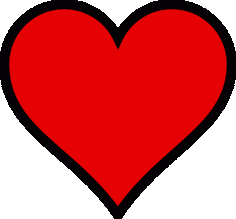 Heart Phillip Vector SVG File