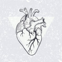 Heart Shape Vector CDR File