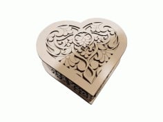 Heart Shaped Gift Box Free Vector CDR File