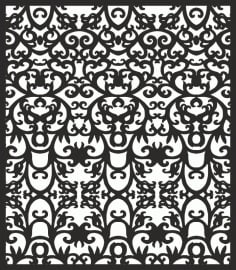 Hollow Collection Laser Cut Design 11 CDR File