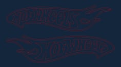 Hot Wheels D Logo DXF Vectors File