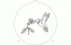 Humming Bird Sail Free Dxf File For Cnc DXF Vectors File