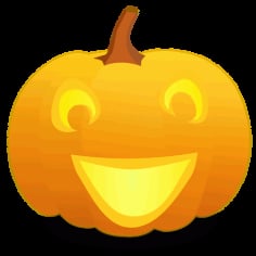 Jack Pumpkin Free Vector SVG File