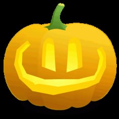 Jackolantern Pumpkin Base Vector SVG File