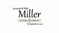 Jeremiah And Nikki Miller Vector DXF File