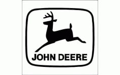 John Deere Logo Free Vector DXF File
