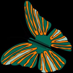 Johnny Automatic Butterfly Vector SVG File