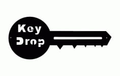Key Drop DXF File