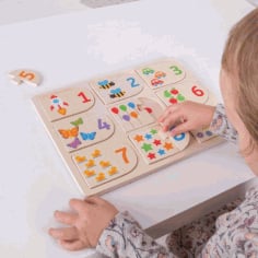 Kids Learning Puzzle Board Game CDR File