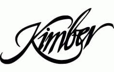 Kimber Gun Logo Free Download Vectors CDR File