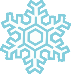 Kliponius Snowflake Vector SVG File