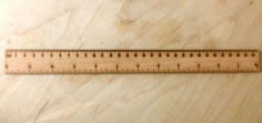 Laser Cut 12 Inch Ruler Template Free CDR Vectors File