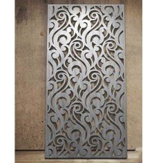 Laser Cut 2D MDF CNC Cutting Jali Design Template CDR and DXF File