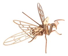 Laser Cut 3D Wooden Puzzle Mantis Toy Model 3D Insects Puzzle DXF File