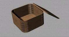 Laser Cut 3mm Plywood Box CDR File