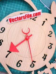 Laser Cut Acrylic Clock Needle Design DXF and CDR File