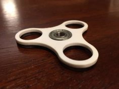 Laser Cut Acrylic Spinner for Kids SVG and DXF File