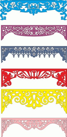 Laser Cut Arch Designs And Patterns Free CDR Vectors File