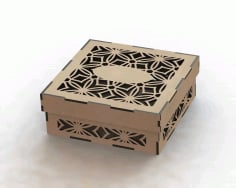 Laser Cut Box Template Free Free DXF Vectors File