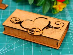 Laser Cut Box Unique and Stylish Laser Cut Box Customized Wood Box 3mm Vector File