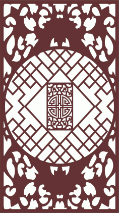 Laser Cut Decorative Privacy Partition Indoor Screen Room Divider Pattern Download Free Vector
