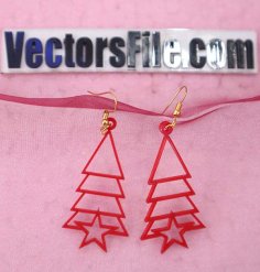 Laser Cut Earring for Women Jewelry Template Party Jewelry DXF and CDR File