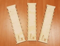 Laser Cut Embroidery Floss Organizer Free CDR File