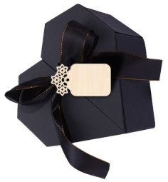 Laser Cut Gift Box Tag CDR File