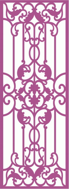 Laser Cut Grille Pattern Free Vector CDR File