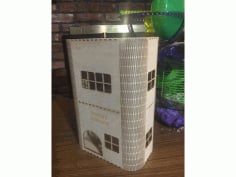 Laser Cut Hamster Play House CDR File