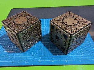 Laser Cut Hellraiser Jewelry Box Gift Box Template Vector File