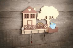 Laser Cut House Keeper Free CDR File
