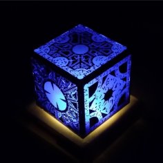 Laser Cut Lemarchand’s 3D Acrylic Box Vector File