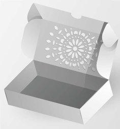 Laser Cut Paper Craft Box Packing Box Origami Box DXF and CDR File