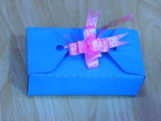 Laser Cut Paper Gift Box Design Craft Paper Box Template Free Vector