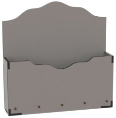 Laser Cut Plywood Decorative Box Layout CDR File