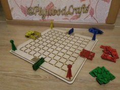 Laser Cut Plywood Maze Game Kimitatsu Meiro Board Game CDR File