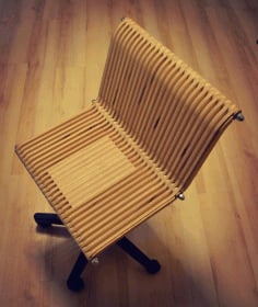 Laser Cut Plywood Stylish Chair DXF File