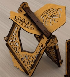 Laser Cut Quran Holder Gift For Muslims Free CDR File