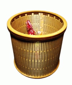 Laser Cut Round Candy Storage bowl Plywood 4mm CDR File