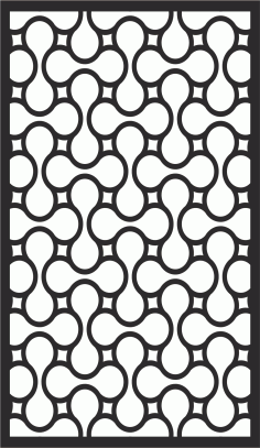 Laser Cut Seamless Floral Pattern 223 Free Vector CDR File