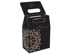 Laser Cut Shopping Bag Cardboard Packaging Box Custom Box Vector File