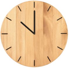 Laser Cut Simple Wall Clock Free CDR and PDF File for Laser Cutting