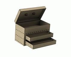 Laser Cut Tool Box Free Free DXF Vectors File