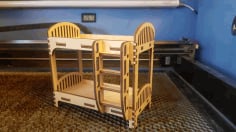 Laser Cut Toy Bunk Bed Dollhouse Furniture Free CDR Vectors File