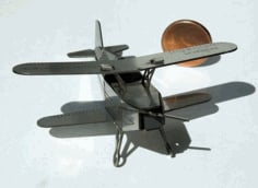 Laser Cut Wood Airplane Toy Kit Free DXF Vectors File