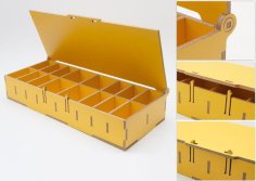 Laser Cut Wood Box for Every Little Thing CDR File