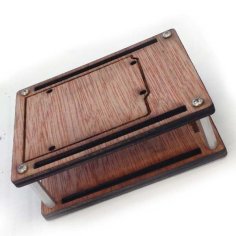 Laser Cut Wooden Arduino Case SVG and DXF File